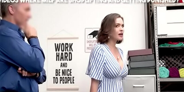big tits,milf,office,police