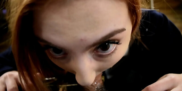 blowjob,oral,redhead,redhead teen