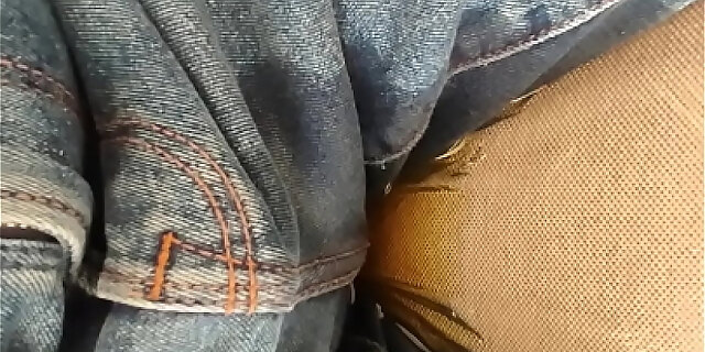 couch,jeans,leather